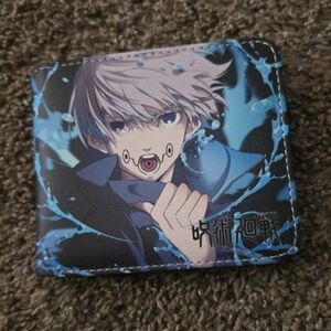 New Jujutsu kaisen anime manga leather wallet
